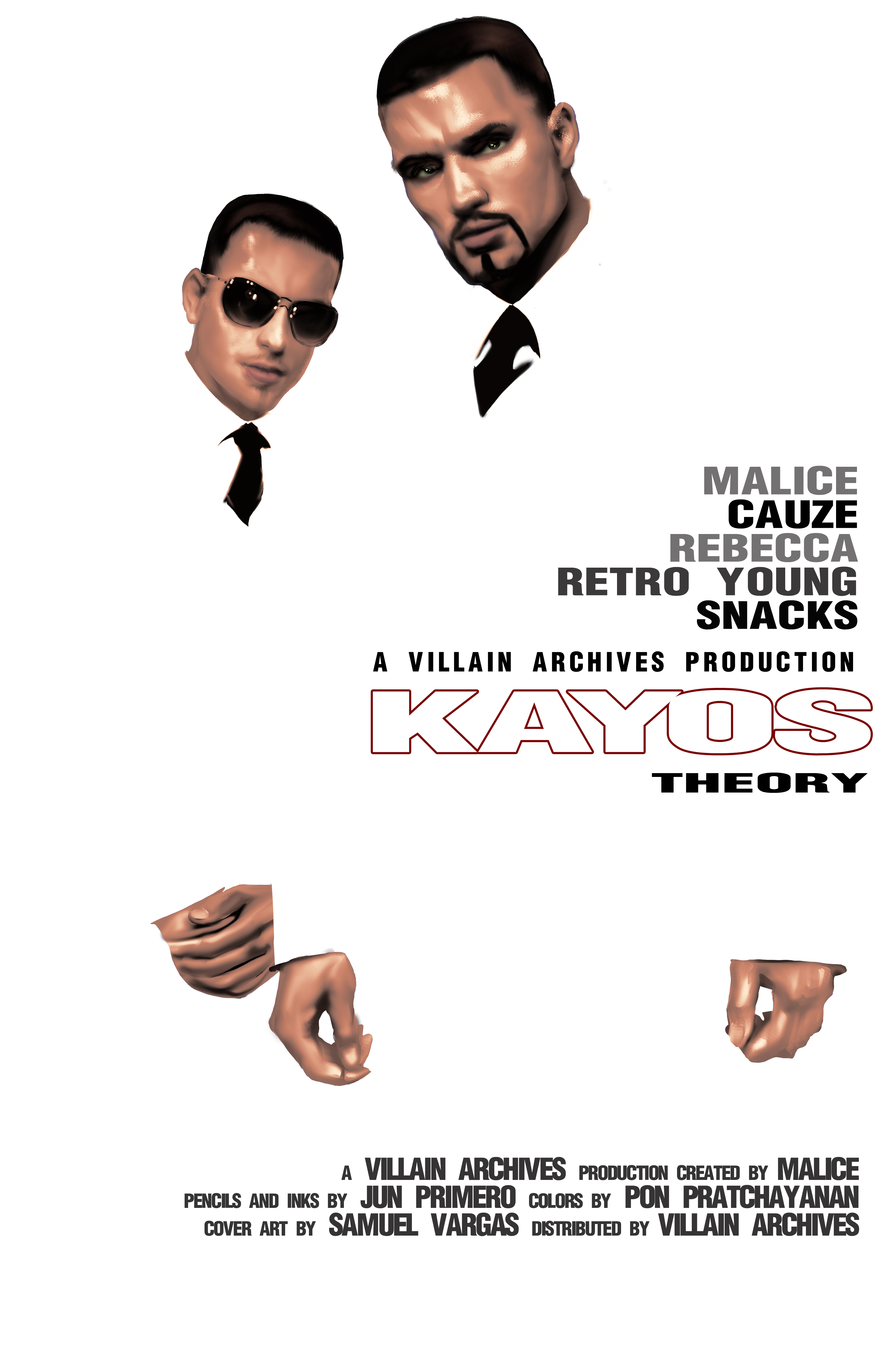 Malice: KAYOS THEORY #2 Movie Poster Variant (Belly-White)