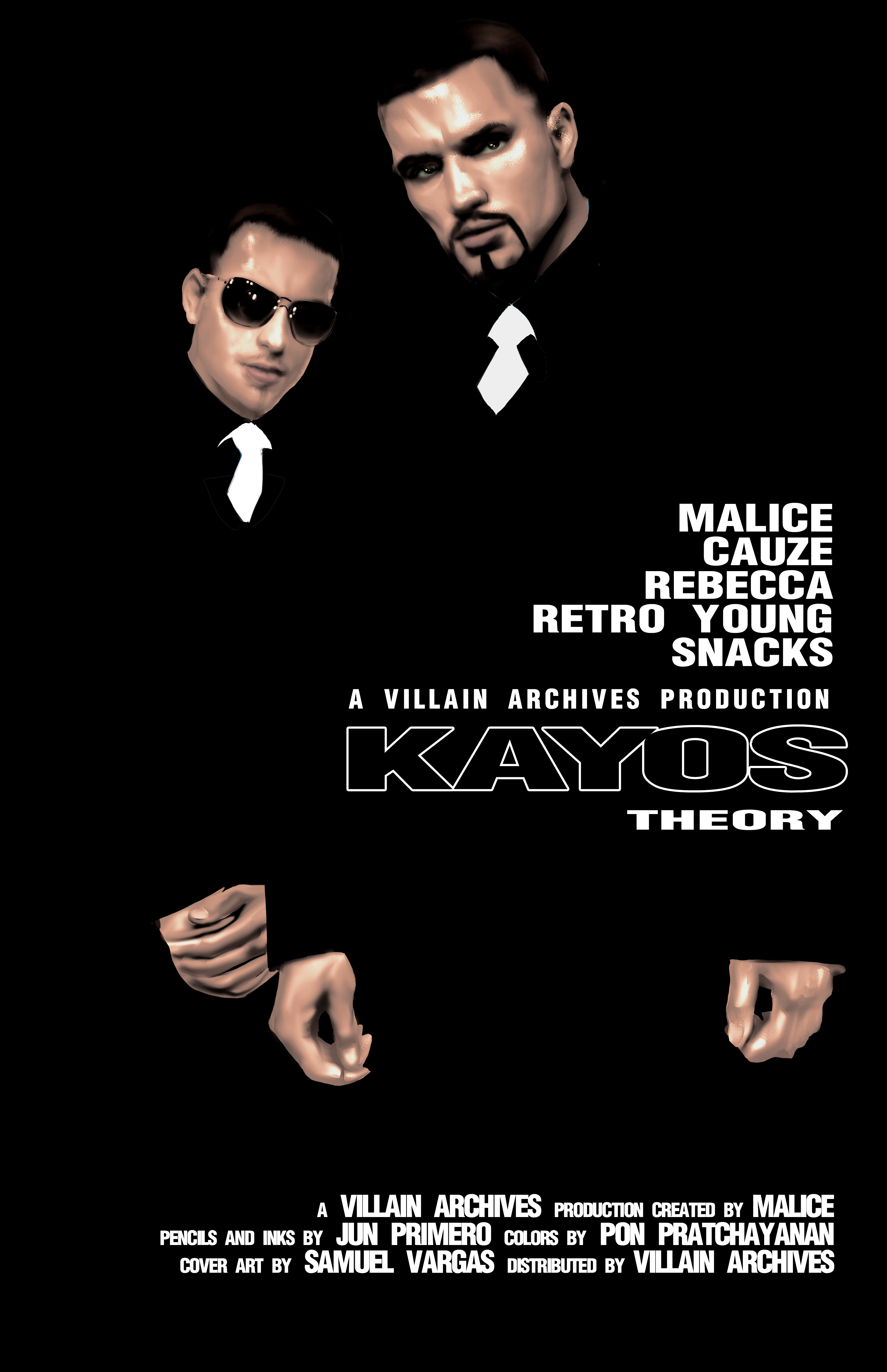 Malice: KAYOS THEORY #2 Movie Poster Variant (Belly-Black)